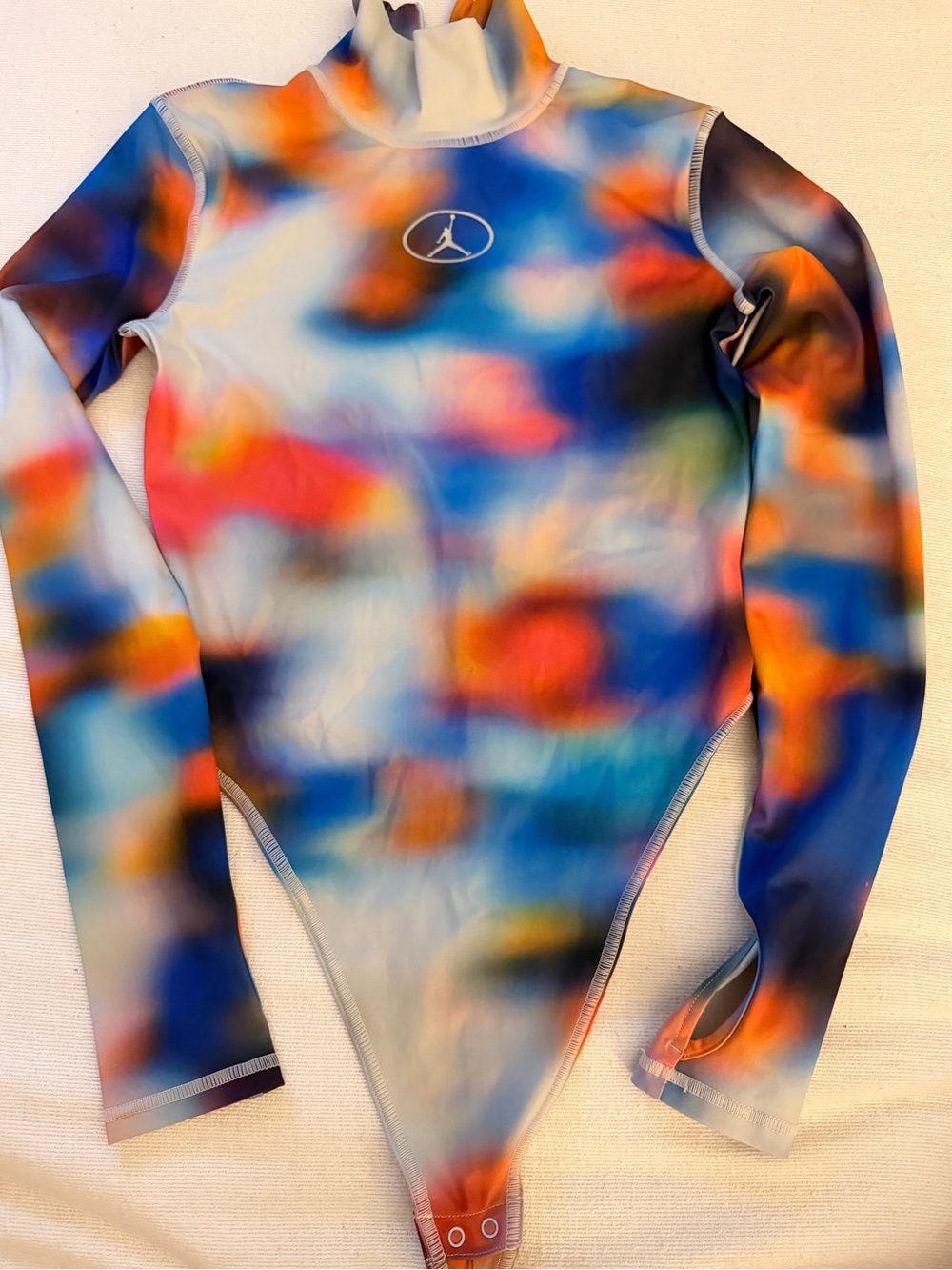 Nike Jordan Flight Mountainside Women’s Printed Long Sleeve Bodysuit S NWOT - Picture 7 of 9